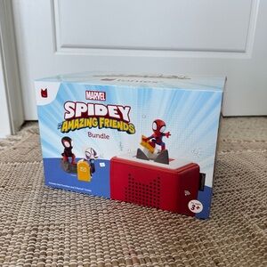 NEW Tonies • Disney Spidey Toniebox Audio Player Bundle